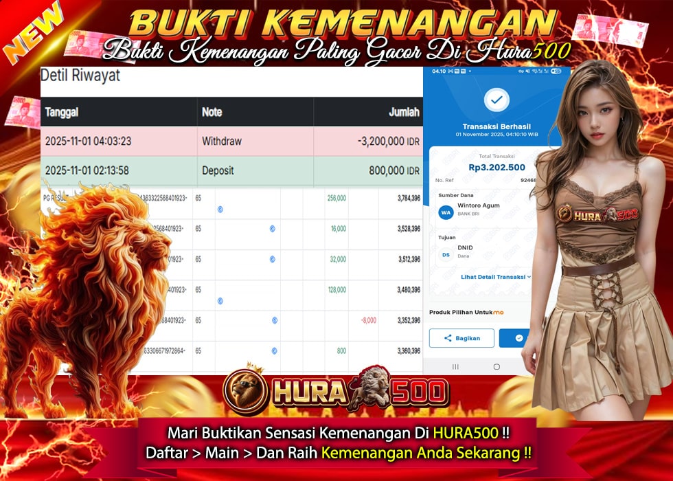 BUKTI JACKPOT SLOT MAHJONG WAYS TERPERCAYA DI INDONESIA TGL 1-11-2025