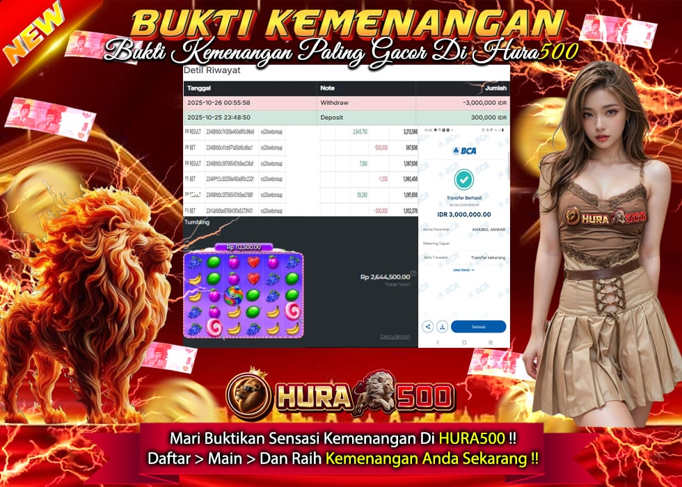BUKTI JACKPOT SLOT SWEET BONANZA TERPERCAYA DI INDONESIA TGL 26-10-2025