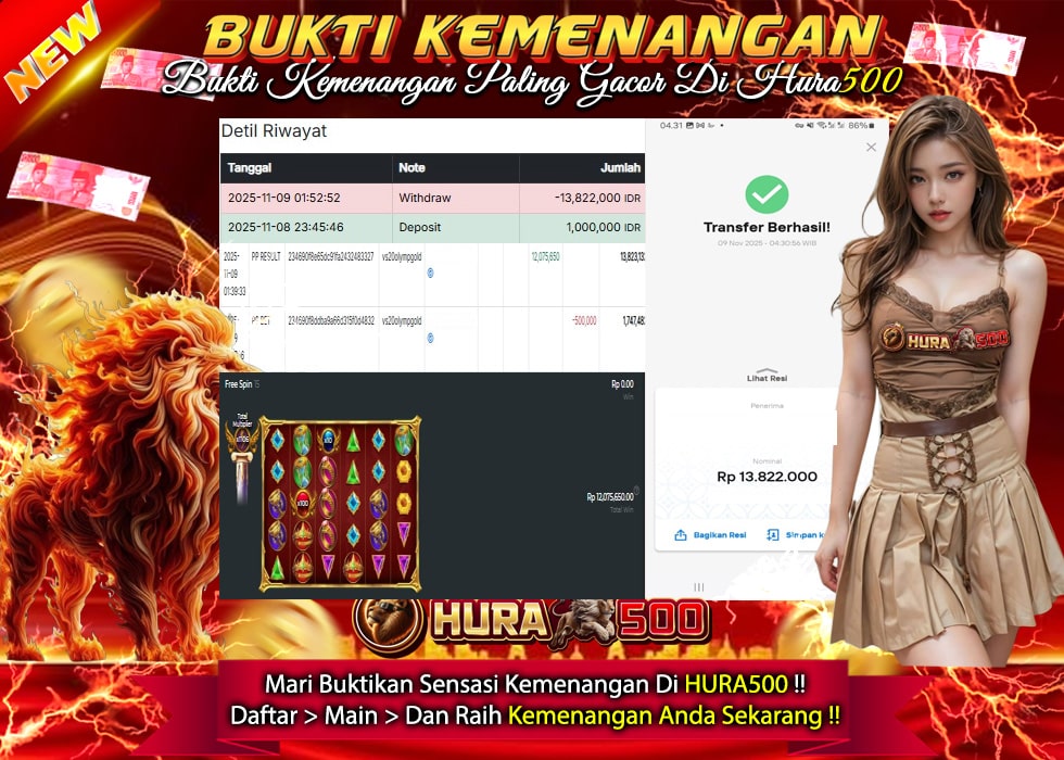 BUKTI JACKPOT SLOT GATES OF ONLYPUS SUPER SCATTER TERPERCAYA DI INDONESIA TGL 09-11-2025