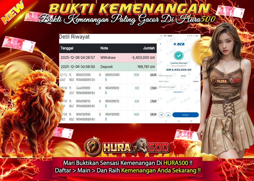 BUKTI JACKPOT SLOT MAHJONG WAYS TERPERCAYA DI INDONESIA TGL 06-12-2025