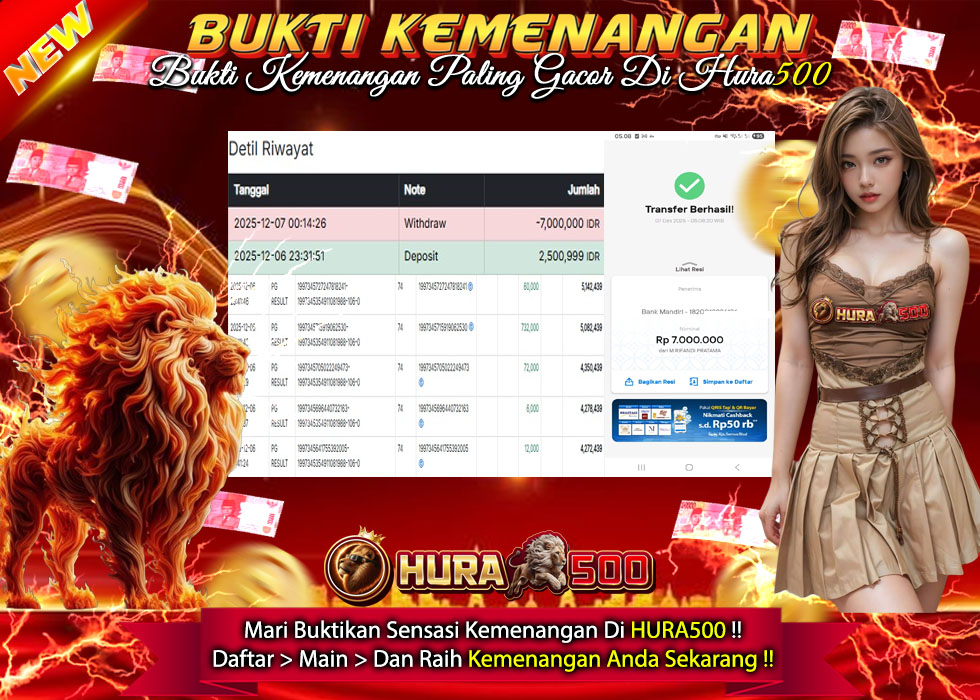 BUKTI JACKPOT SLOT MAHJONG WAYS 2 TERPERCAYA DI INDONESIA TGL 07-12-2025