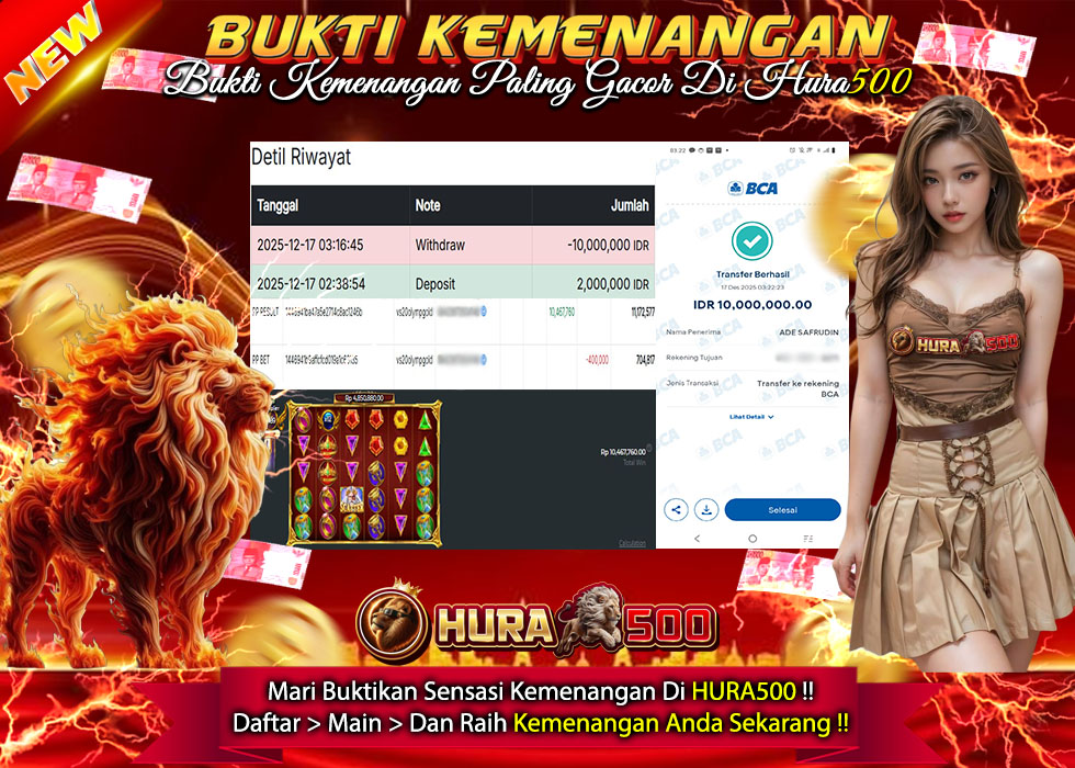 BUKTI JACKPOT SLOT GATES OF OLYMPUS SUPER SCATTER TERPERCAYA DI INDONESIA TGL 17-12-2025