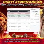 BUKTI JACKPOT LIVE CASINO BACCARAT TERPERCAYA DI INDONESIA TGL 16-01-2026