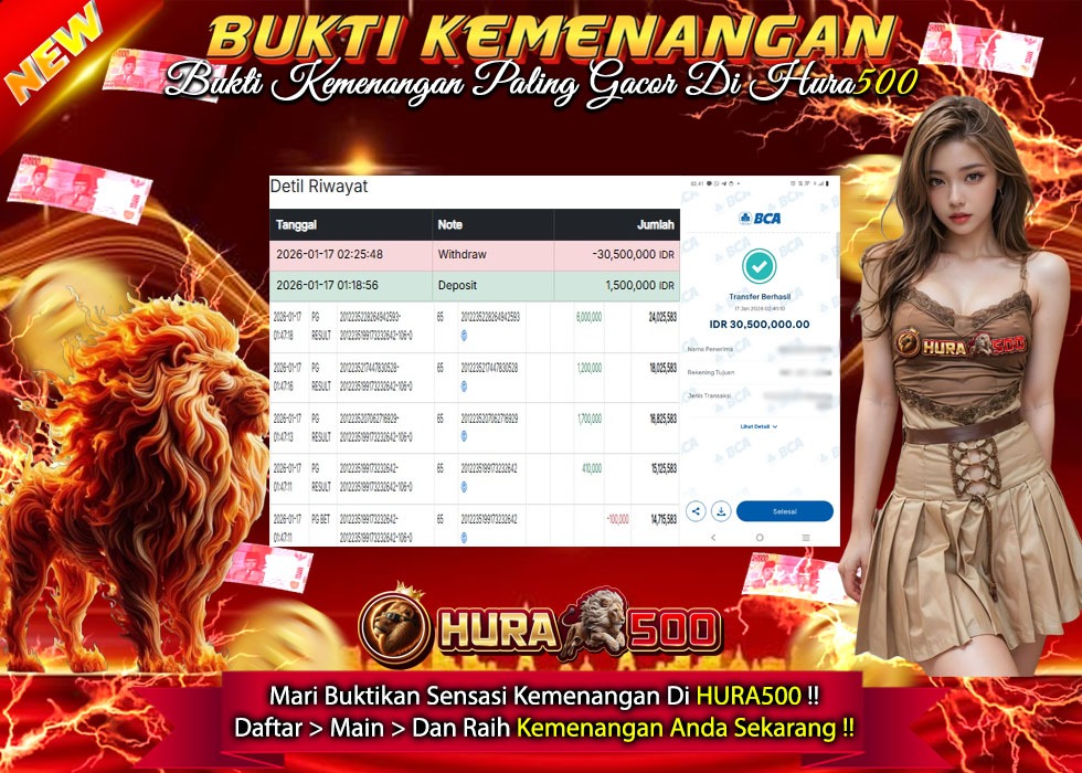 BUKTI JACKPOT SLOT MAHJONG WAYS TERPERCAYA DI INDONESIA TGL 17-01-2026