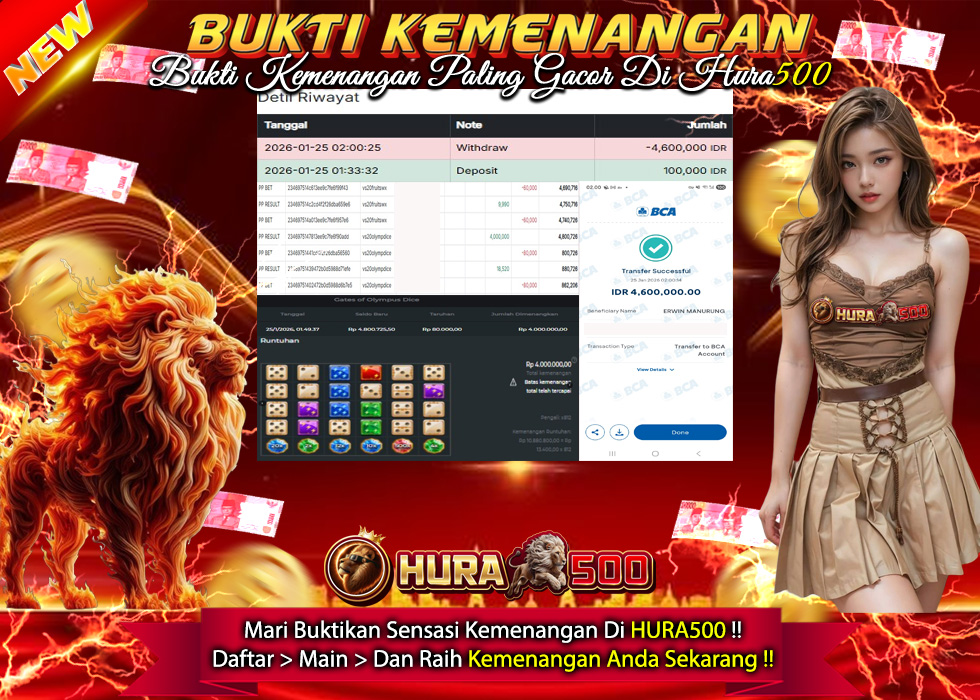 BUKTI JACKPOT SLOT GATES OF OLYMPUS DICE TERPERCAYA DI INDONESIA TGL 25-01-2026