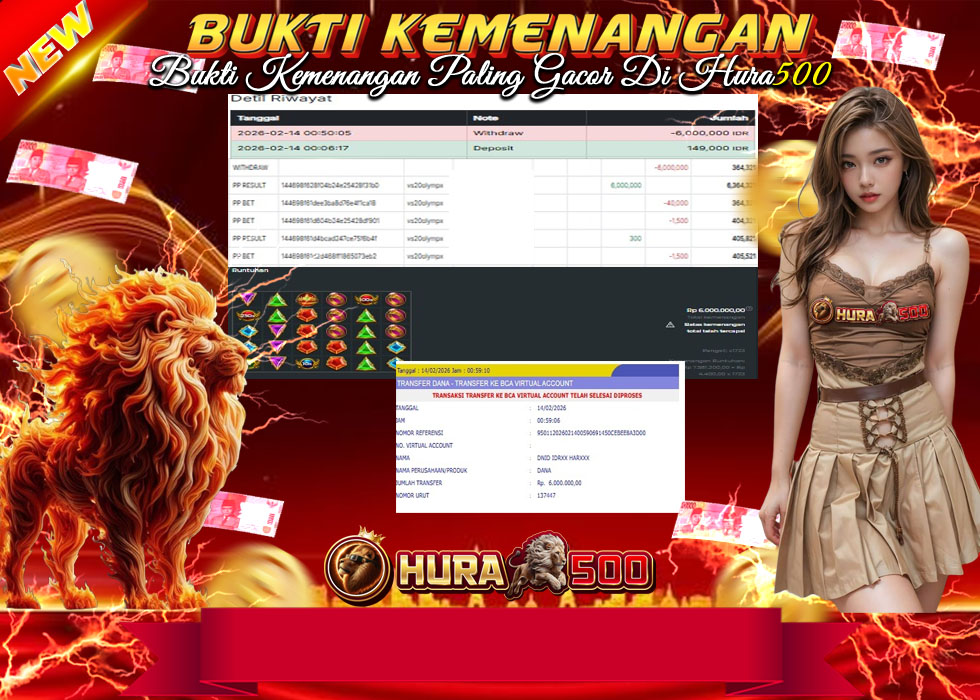 BUKTI JACKPOT SLOT GATES OF OLYMPUS TERPERCAYA DI INDONESIA TGL 14-02-2026