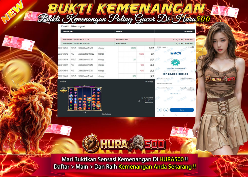 BUKTI JACKPOT SLOT FORTUNE OF OLYMPUS SUPER SCATTER TERPERCAYA DI INDONESIA TGL 10-02-2026
