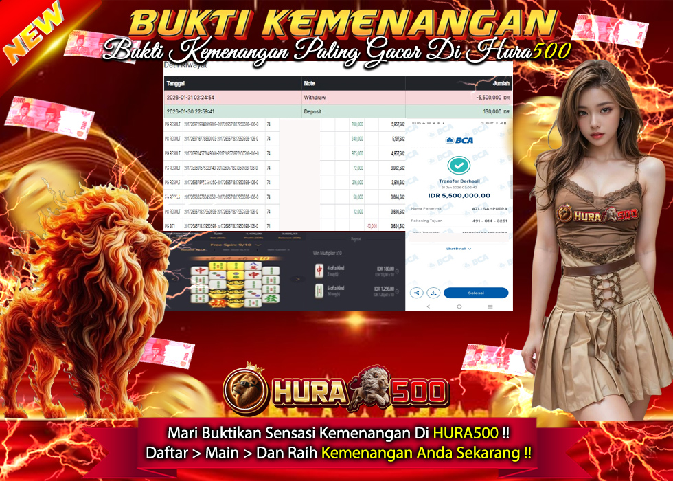 BUKTI JACKPOT SLOT MAHJONG WAYS TERPERCAYA DI INDONESIA TGL 31-01-2026