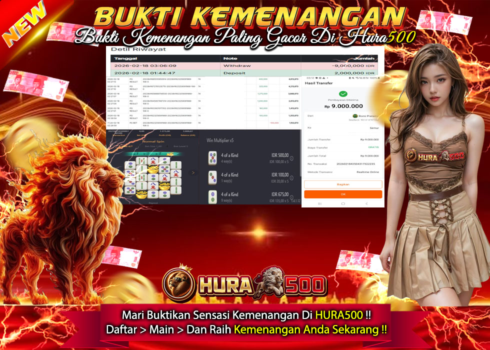 BUKTI JACKPOT SLOT MAHJONG WAYS TERPERCAYA DI INDONESIA TGL 18-02-2026