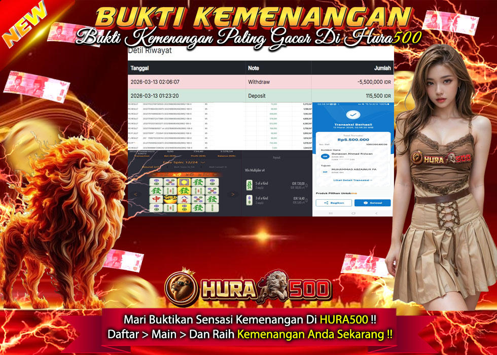 BUKTI JACKPOT SLOT MAHJONG WAYS TERPERCAYA DI INDONESIA TGL 13-03-2026