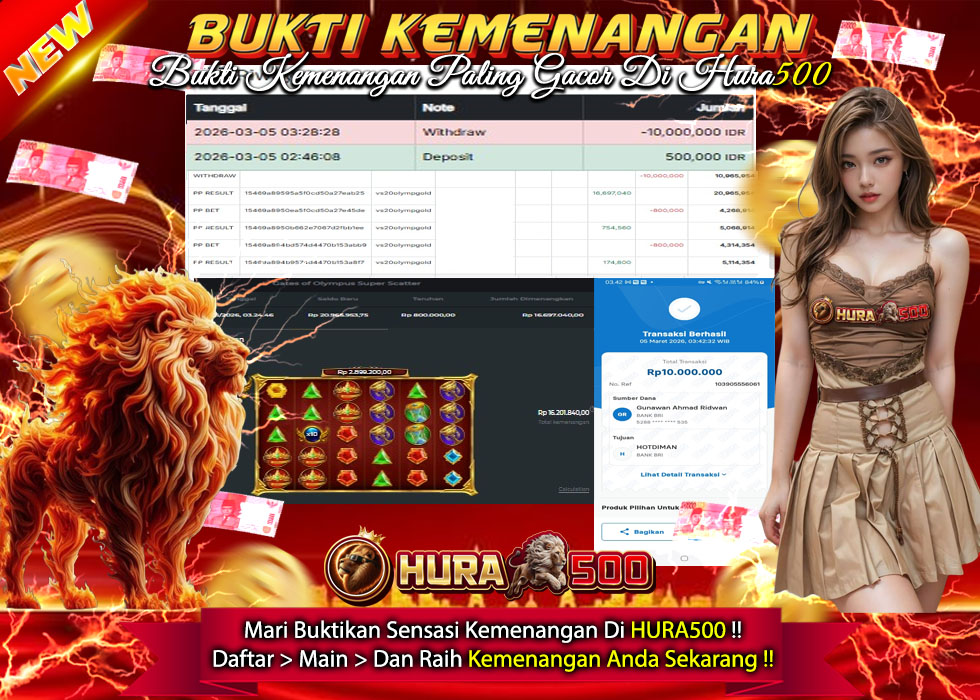 BUKTI JACKPOT SLOT GATES OF OLYMPUS 1000 TERPERCAYA DI INDONESIA TGL 05-03-2026