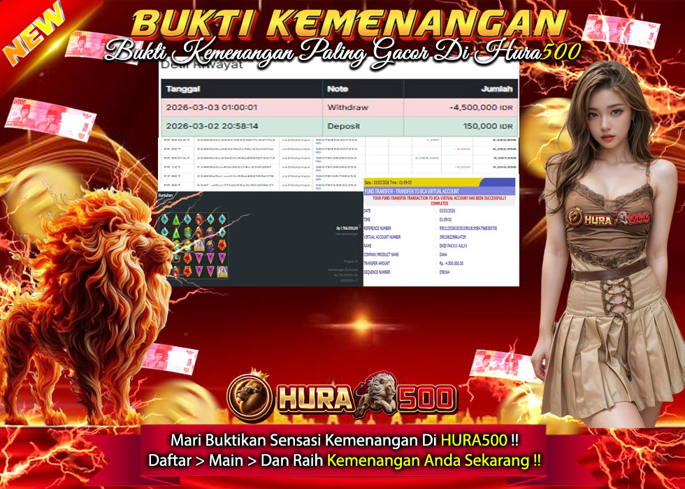 BUKTI JACKPOT SLOT FORTUNE OF OLYMPUS SUPER SCATTER TERPERCAYA DI INDONESIA TGL 03-03-2026