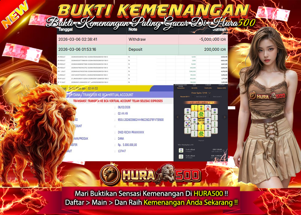 BUKTI JACKPOT SLOT MAHJONG WAYS 2 TERPERCAYA DI INDONESIA TGL 06-03-2026